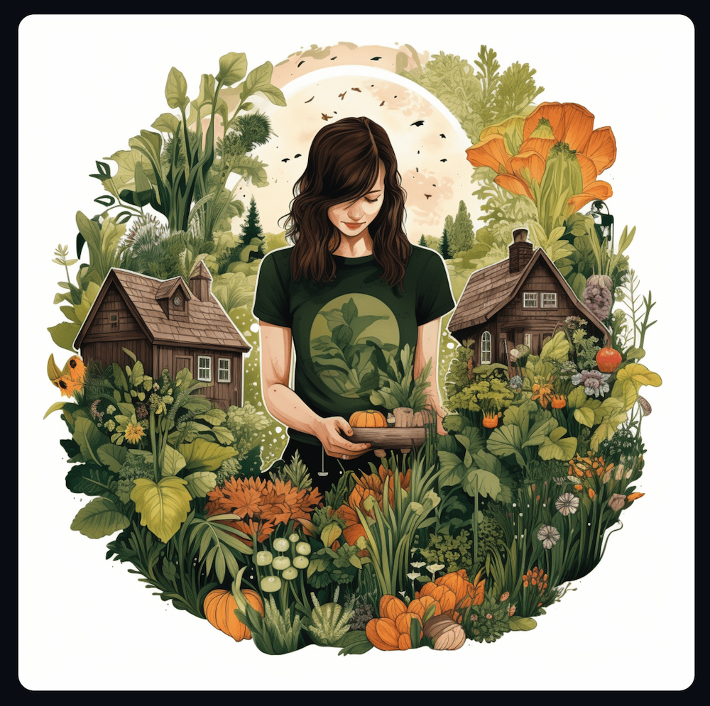 Gentrification, Capitalism, and Permaculture 1 anti-capitalist permaculture garden woman